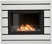 Каминокомплект биокамин Firelight BFP/P-2520, портал Moderno 25 шпон белый дуб