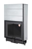 Каминная топка Экокамин Вега 1000 МВ принтинг черный шамот — заказать онлайн