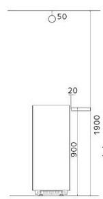 Печь электрическая TULIKIVI Rae 9кВт Graphite