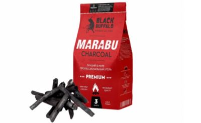 Уголь Marabu: долгое горение и стабильный жар для идеального гриля