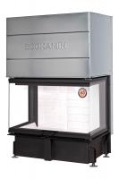 Каминная топка Экокамин Дельта 1000 три стекла принтинг — заказать онлайн