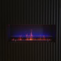Электроочаг Schönes Feuer Очаг 3D FireLine 1500 Steel + Blue Effect Flame (PRO)