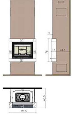 Каминная облицовка CHAZELLES Calgary