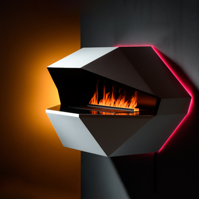 Портал для электрокамина Schönes Feuer NERO Design под очаг Schones Feuer 3D FireLine 600