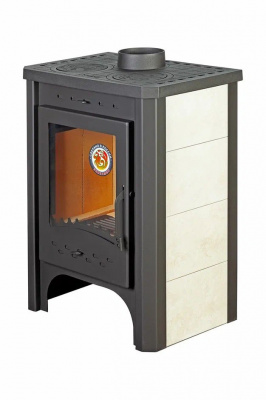 Печь Экокамин БАВАРИЯ С ПЛИТОЙ 