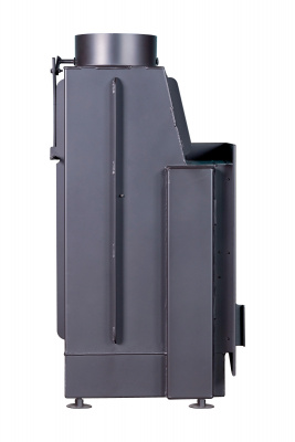 Каминная топка Экокамин Альфа 700 два стекла правая черный шамот — купить с доставкой