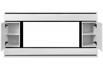 Портал для электрокамина ROYAL-FLAME Stockholm 42 под Vision 42, белый/черный — модель для выбора и покупки