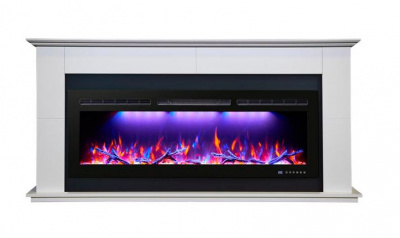 Портал для электрокамина INTER-FLAME Бланк под FreeSpace 55 белый