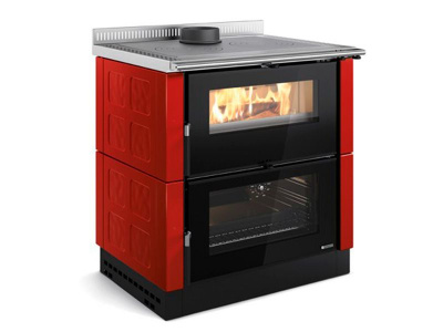 Печь La NORDICA Печь VERONA XXL MAIOLICA BORDEAUX (бордовый)