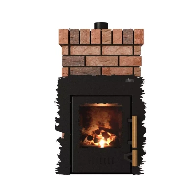 Печь дровяная для бани и сауны GRILL'D Violet Retro Long дровяная