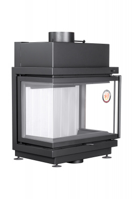 Каминная топка Экокамин АЛЬФА 700 три стекла — купить с доставкой