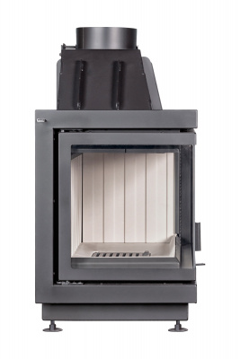 Каминная топка Экокамин Альфа 700 два стекла левая