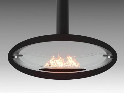 Биокамин LUX FIRE "Эллипс" 1200 подвесной