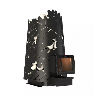 Печь дровяная для бани и сауны GRILL'D Dubravo 180 Long дровяная