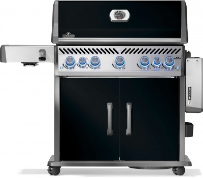 Газовый гриль NAPOLEON Rogue PRO-S 625 (черный, с ИК горелкой 3/3) — купить с доставкой и консультацией
