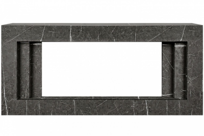 Портал для электрокамина ROYAL-FLAME Line 42 SFT Stone Touch под Vision 42, серый мрамор (разборный)