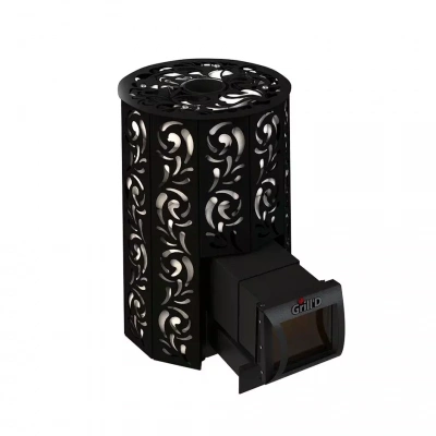 Печь дровяная для бани и сауны GRILL'D Violet Long дровяная