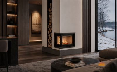 Каминная топка ROCAL ARc 76 LI plus 180 — купить с доставкой