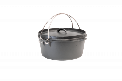  Green Kamado Духовка голландская (чугунная), крышка, для гриля kamado M