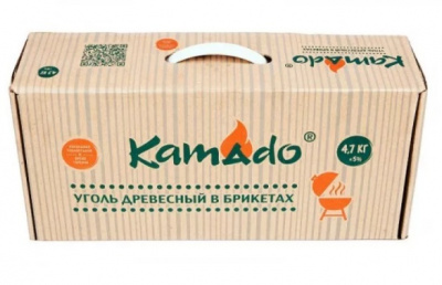  KAMADO JOE Уголь "Камадо" (брикеты) 4,7 кг