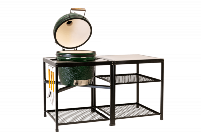  Green Kamado Набор инструментов из нержавеющей стали: вилка, лопатка, щетка,  щипцы