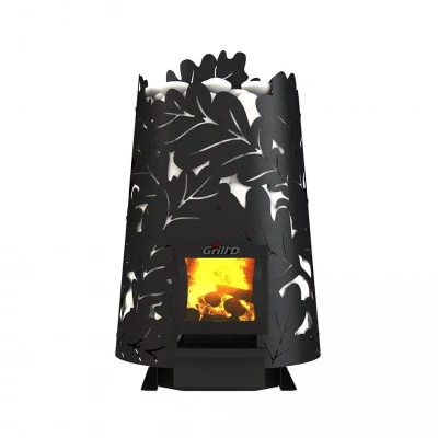 Печь дровяная для бани и сауны GRILL'D Dubravo 180 Short дровяная