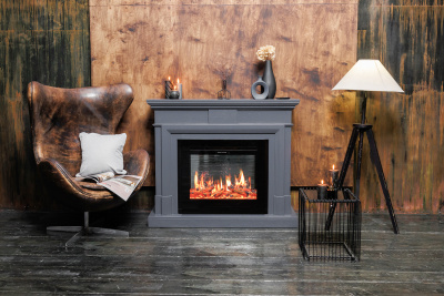 Coventry Graphite Gray серый графит с очагом Interflame Jupiter FX