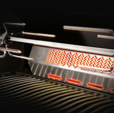Газовый гриль NAPOLEON Prestige-500 (стальной) — купить с доставкой и консультацией