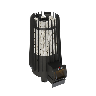 Печь дровяная для бани и сауны GRILL'D Cometa Vega 180 Long дровяная